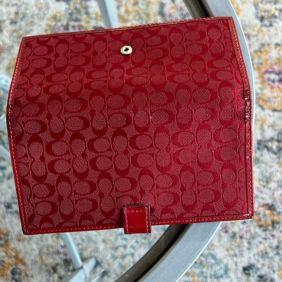 Coach Check Book Wallet - Picture 3 of 3